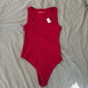 Abercrombie & Fitch Soft essentials ribbed bodysuit never worn NWT